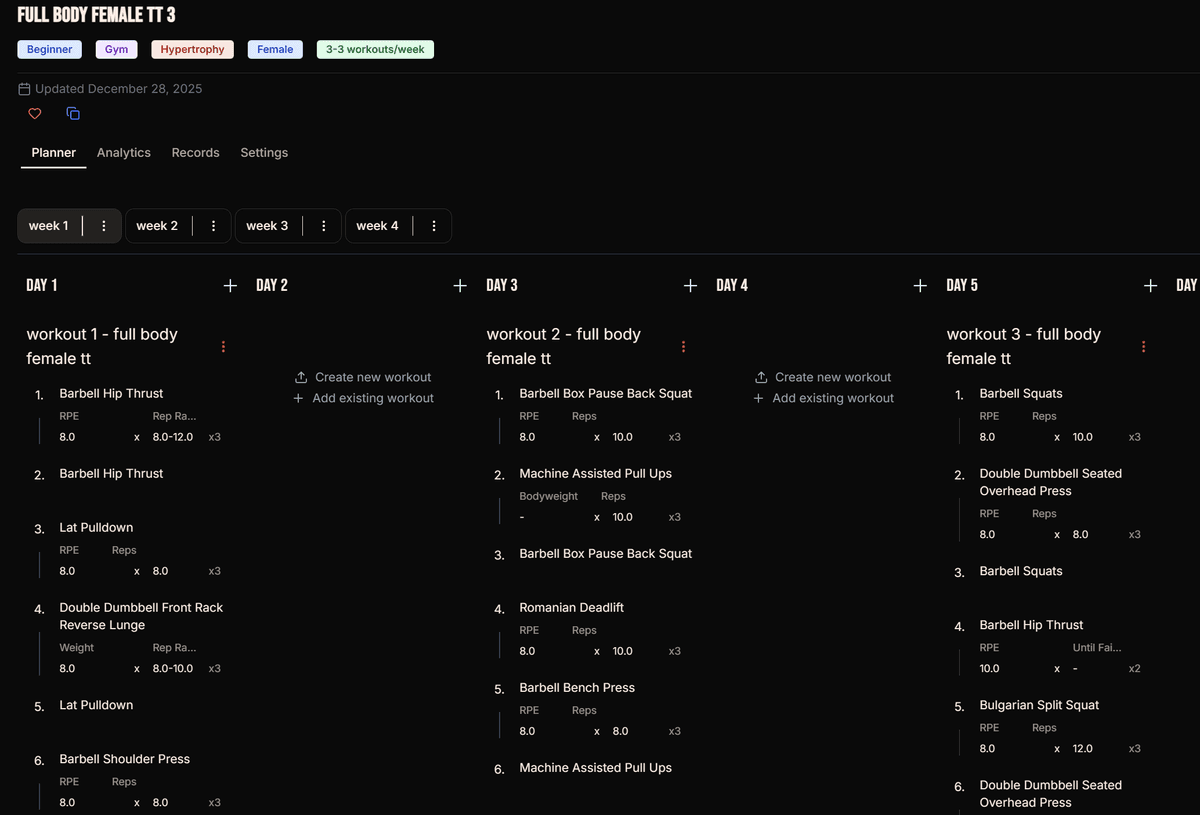Program template construction